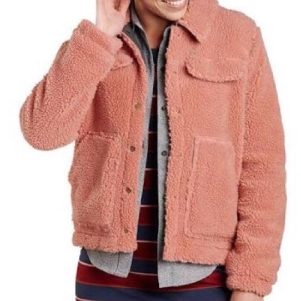 Toad & Co Hutton Sherpa Jacket Rose Dawn